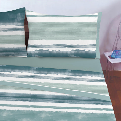 COMPLETO LETTO IN MICROFIBRA "PAINT"